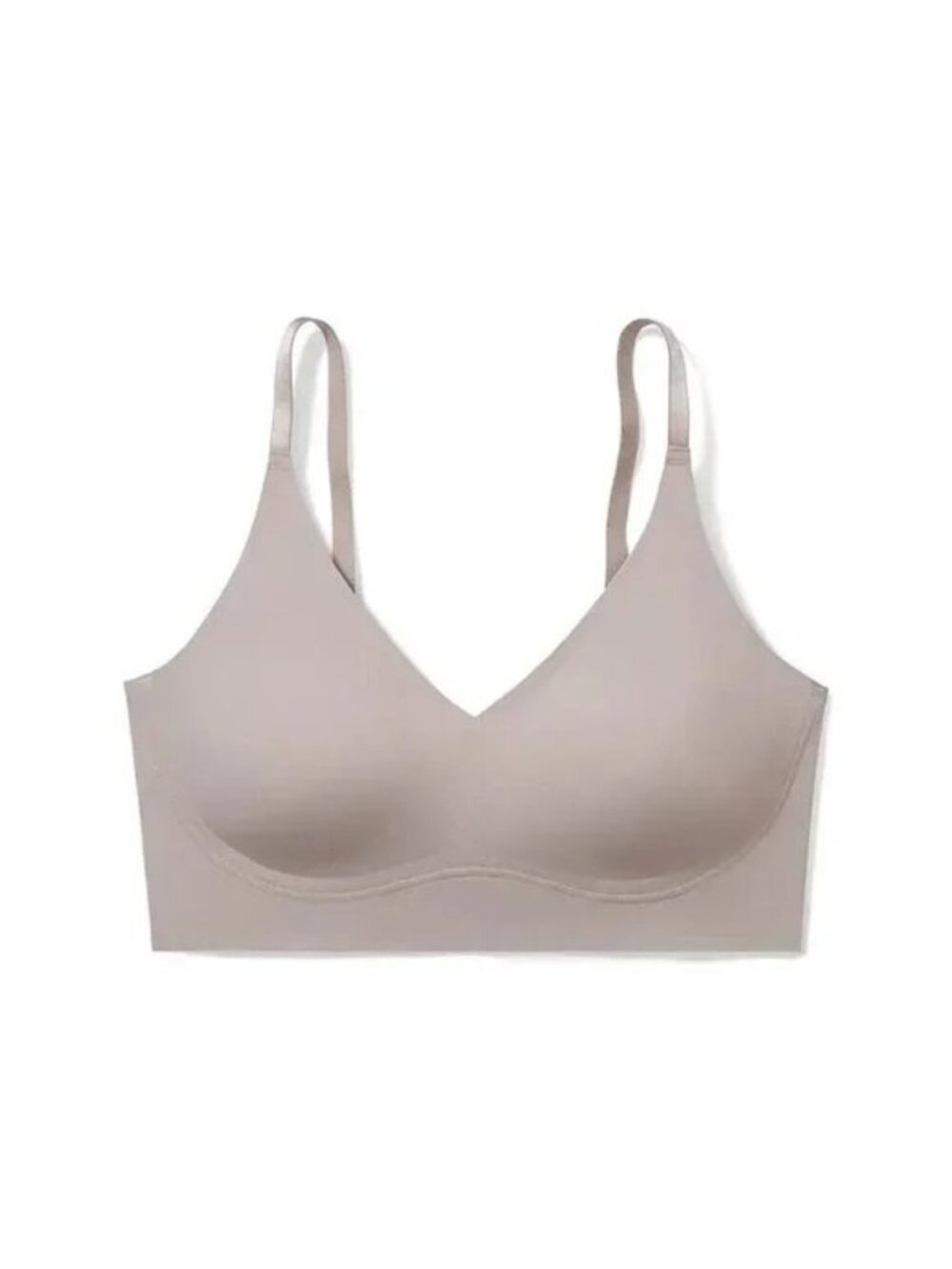 True&Co True Body Lift Full Cup Triangle Bra Mink Color